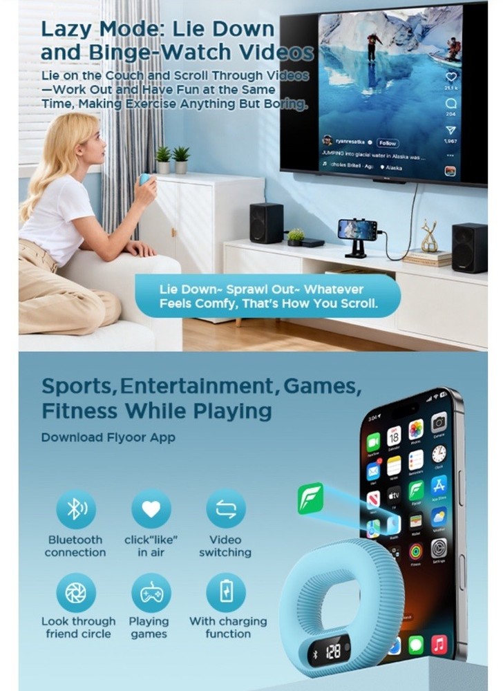 Grip Trainer, Supports Multiple Game Interaction and HID Mode Video Browsing