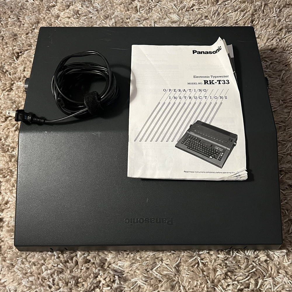 Panasonic Electronic Typewriter RK-T33