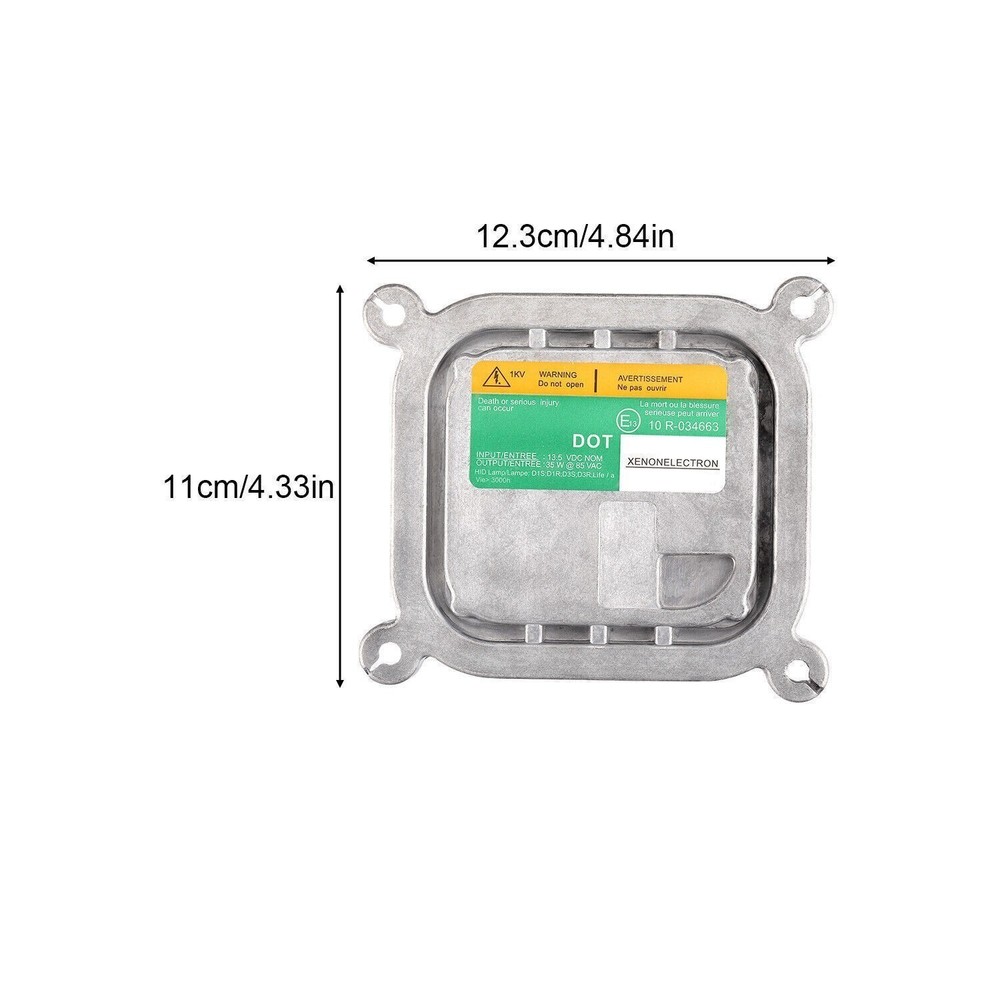 HID Bulb Control Unit For 10-19 Ford Mustang D3S Bulb Headlight Bulb Igniter