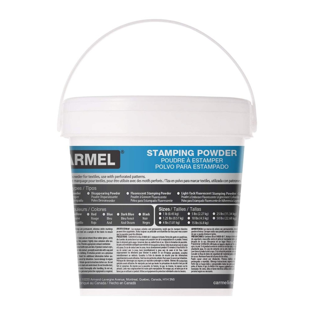 Carmel Disappearing Textile Stamping Powder