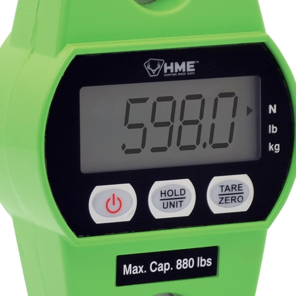 HME Digital Hanging Game Scale 880lb 1 Pack
