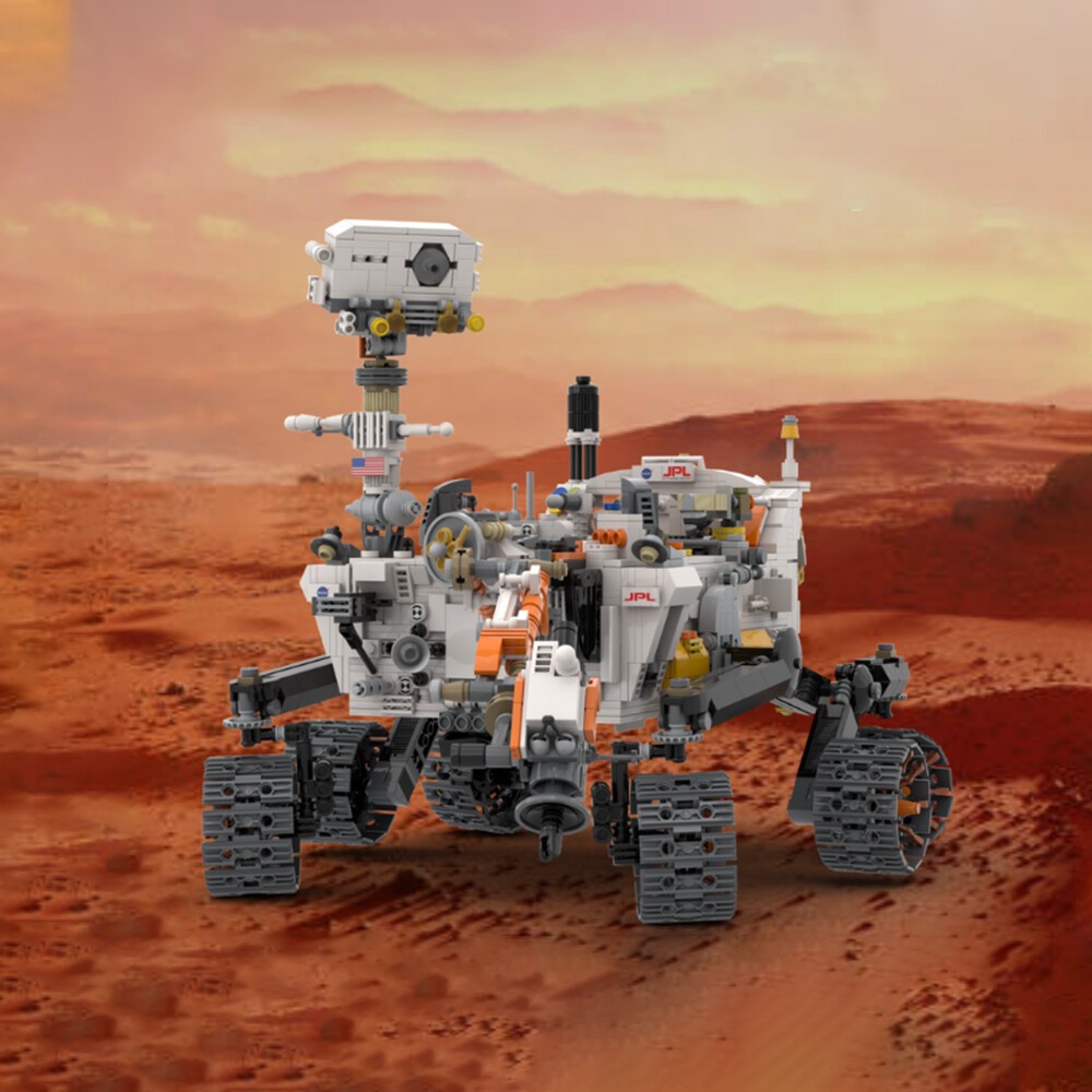 Compatible Mars Exploration Program Vehicle Building Toys Set 2997