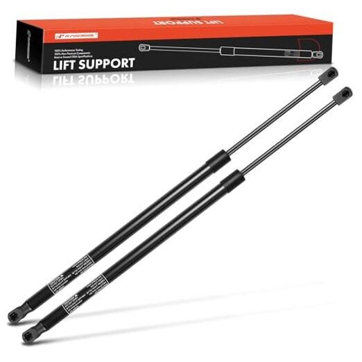 Front Hood Lift Support Shock Struts Replacement for Lincoln MKS 2009-2016