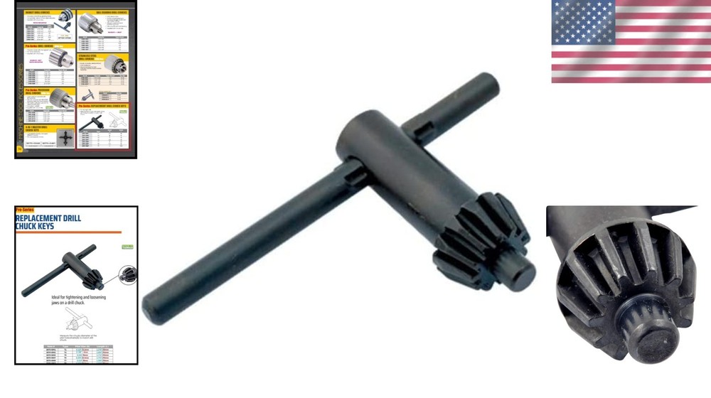 Lightweight .233" Drill Chuck Key for 3/8" Chucks – Ultimate Precision Tool