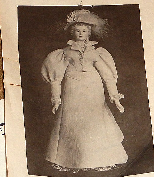 TDI Co. 11" Doll Sewing Pattern No 1 Walking Suit Clothes Pattern UNCUT
