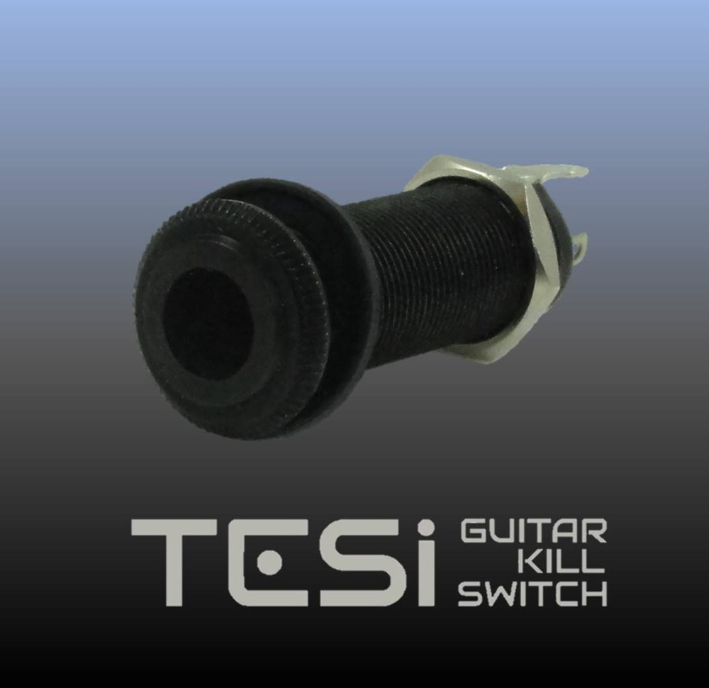 Tesi Premium Stereo Output Barrel Jack - Black