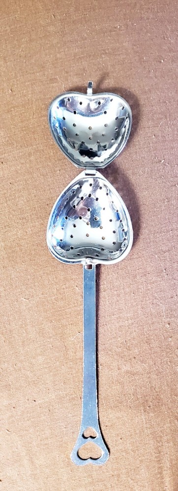 Heart Shaped Stainless Steel Tea Infuser With Handle