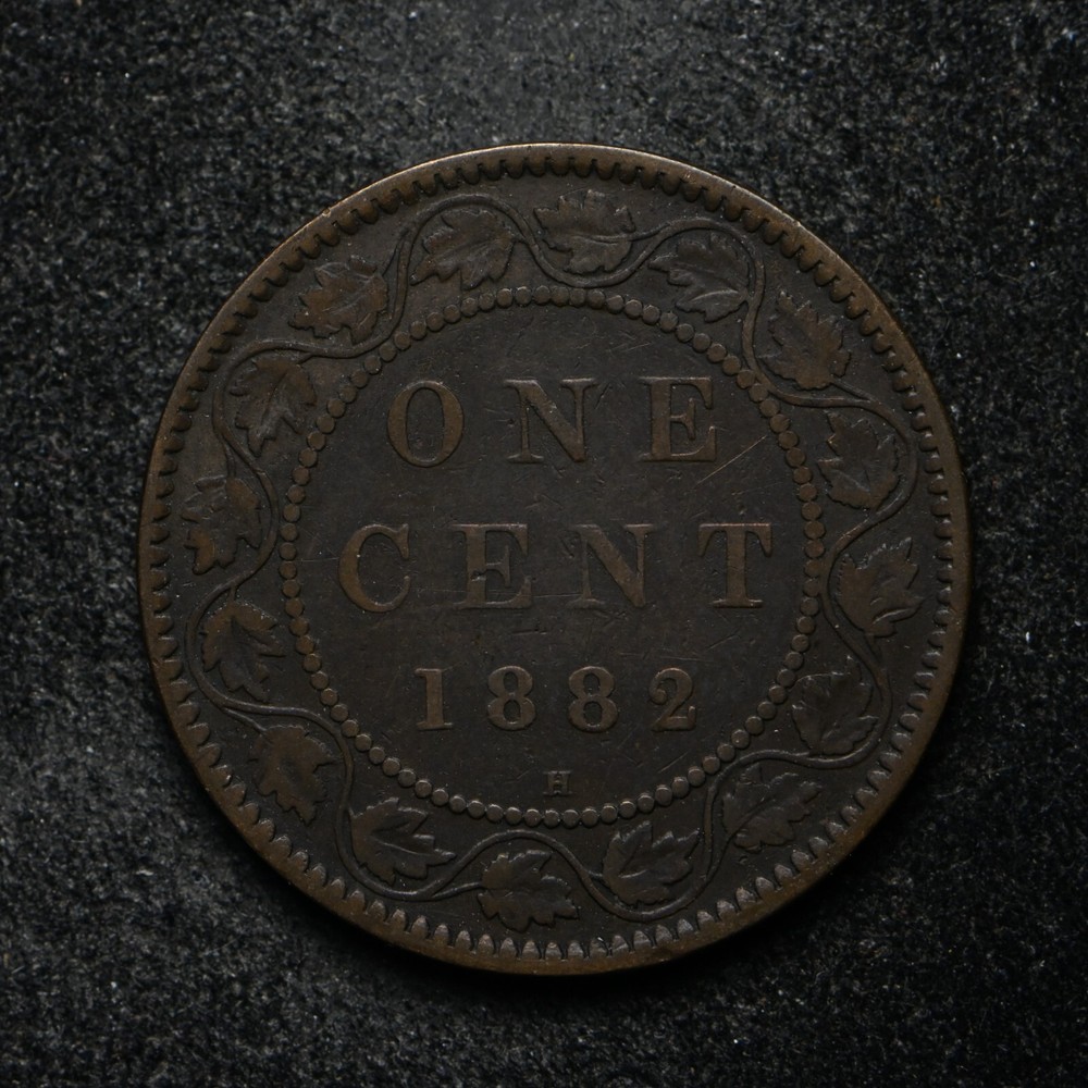 1882-H Canada Large One Cent (bb14318)