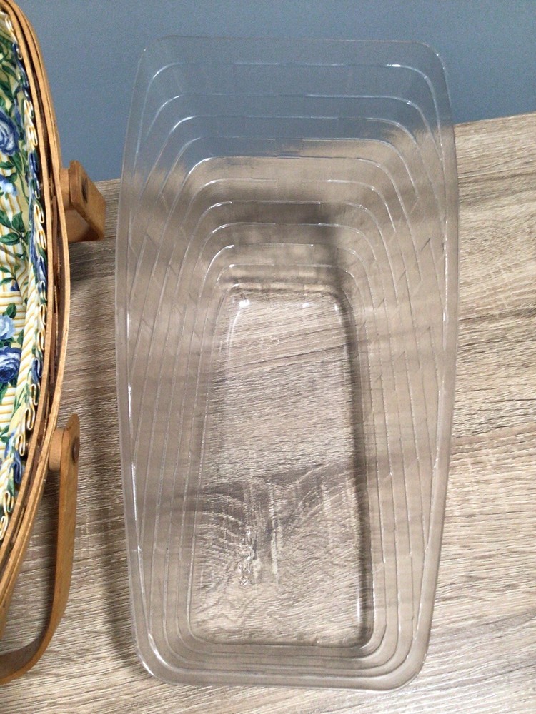 Longaberger Two Handled Fruit Vegetable Bread Basket 1996