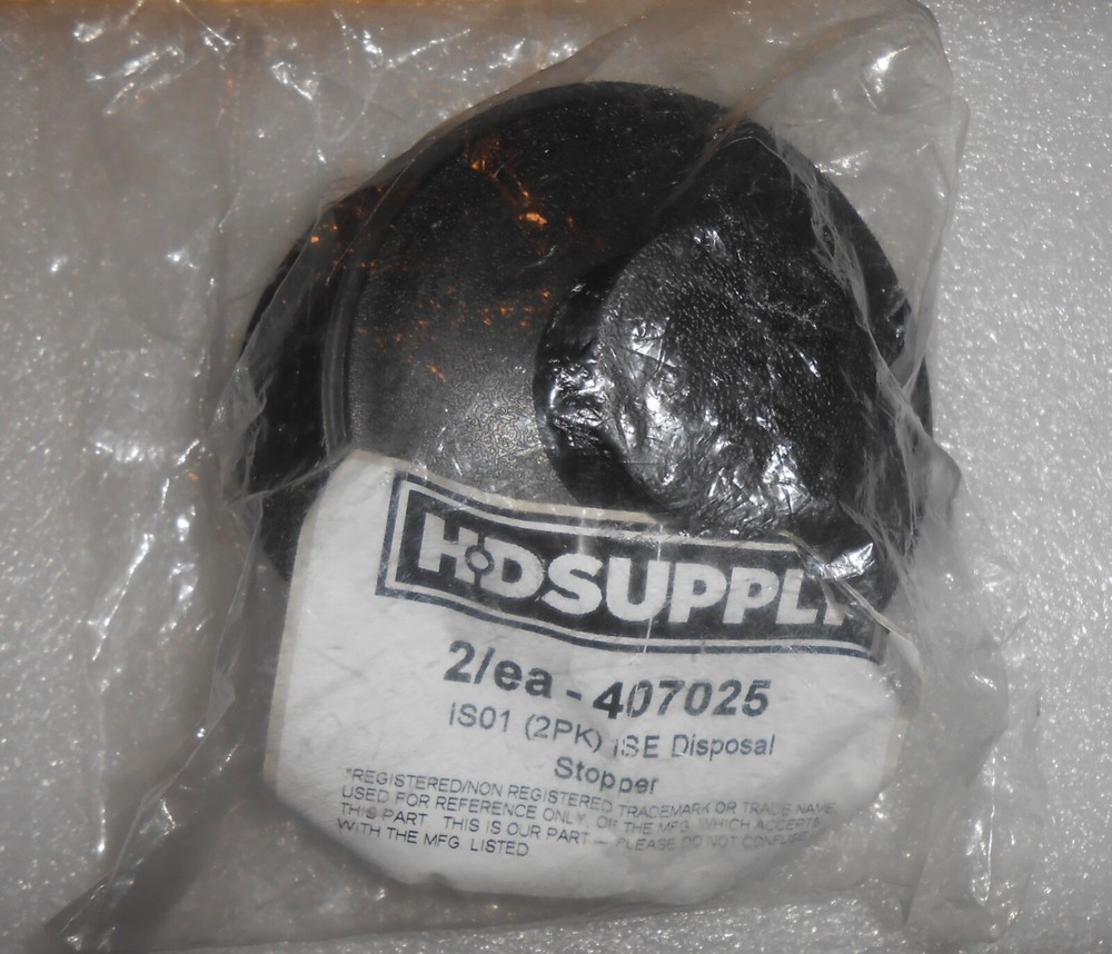 HD SUPPLY 2PK ISE Disposal Stopper