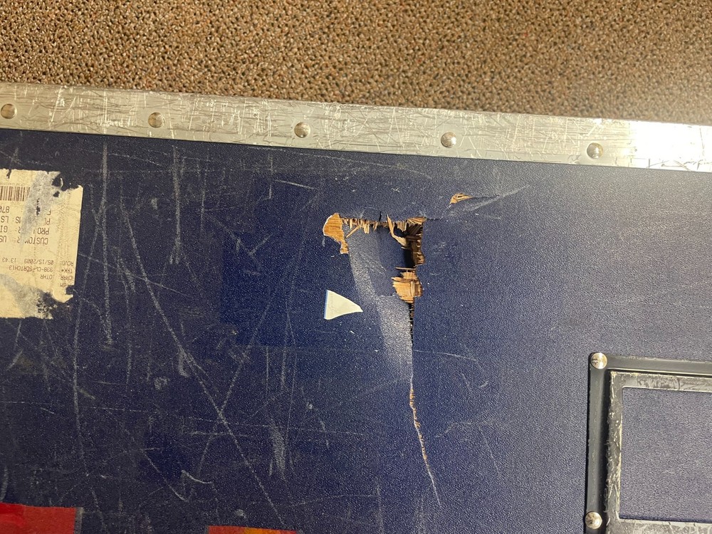 Large UTILITY Trunk ATA Road Case w/ Insert / Insulation