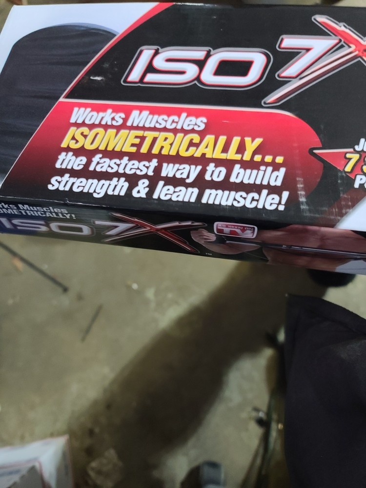 Ontel ISO 7X Isometric Workout Bar - Silver