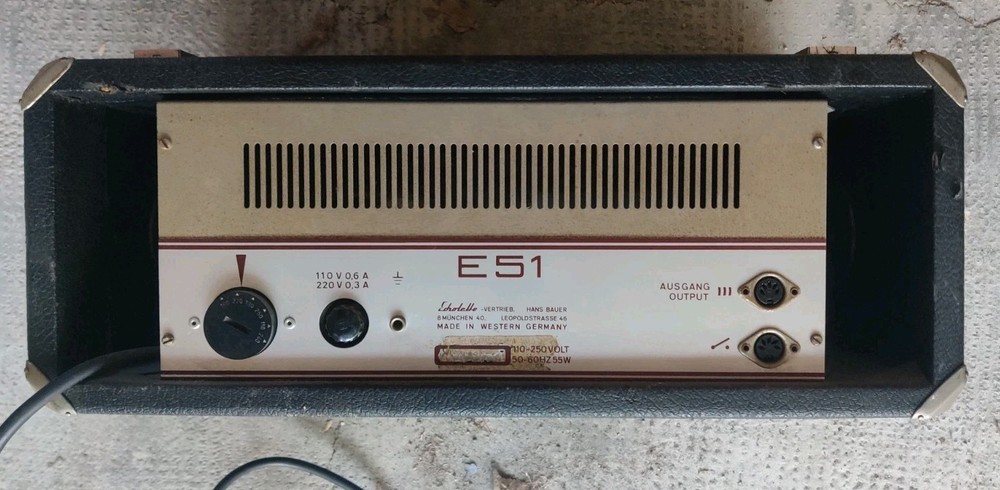 Echolette E51 Amplifier (Proposed Value)