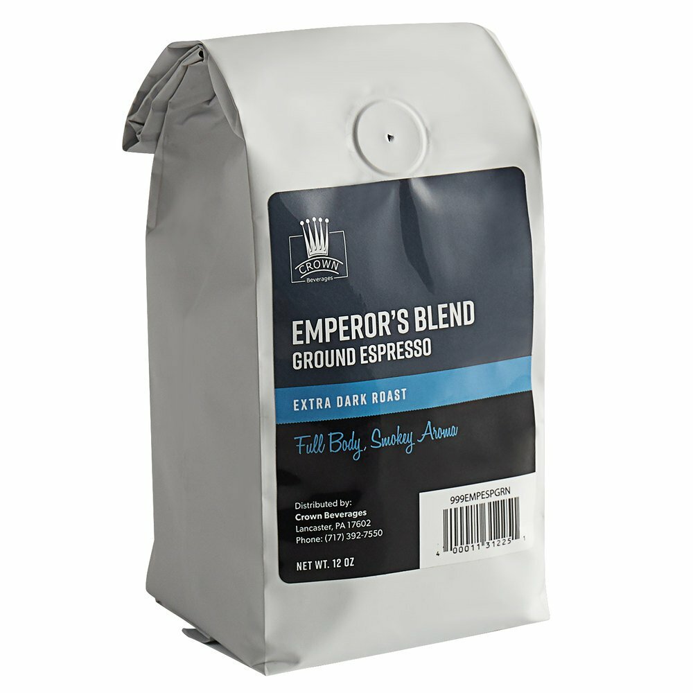 12 oz. Emperor's Blend Ground Espresso (select quantity below)