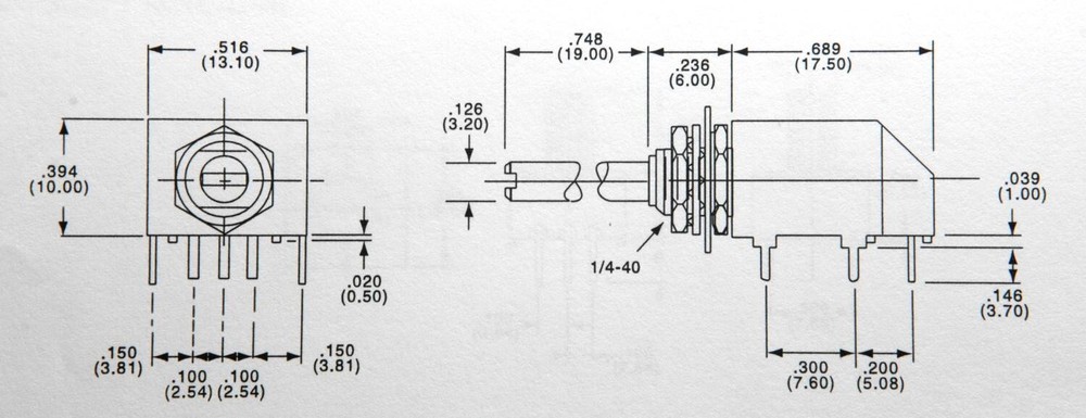(2) AlcoSwitch 10 Position Rotary Switch BCD Complement Output, Right Angle NEW.
