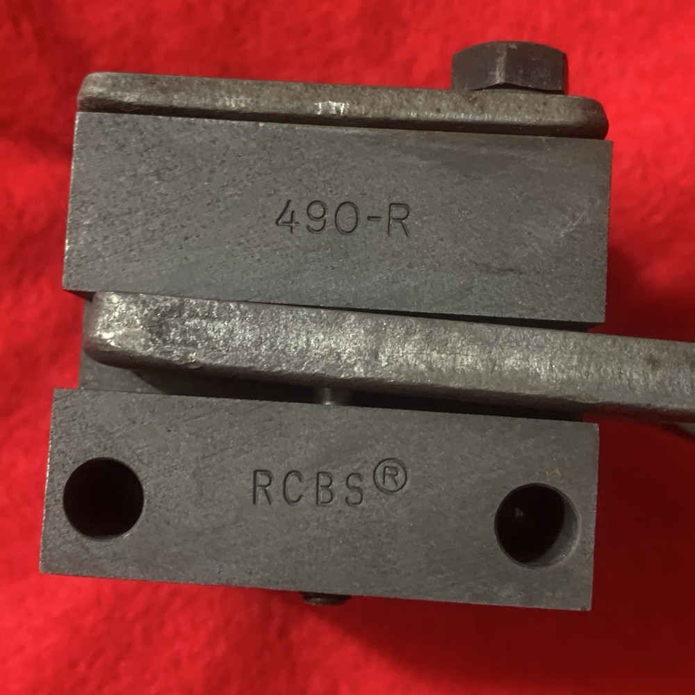 RCBS 490-R 2 Cavity Bullet Mold .490 Dia Round Balls Muzzleloader