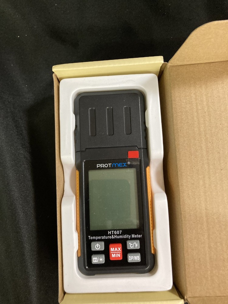 Protmex HT607 Temperature Humidity Meter, High Precision Digital Hygrometer