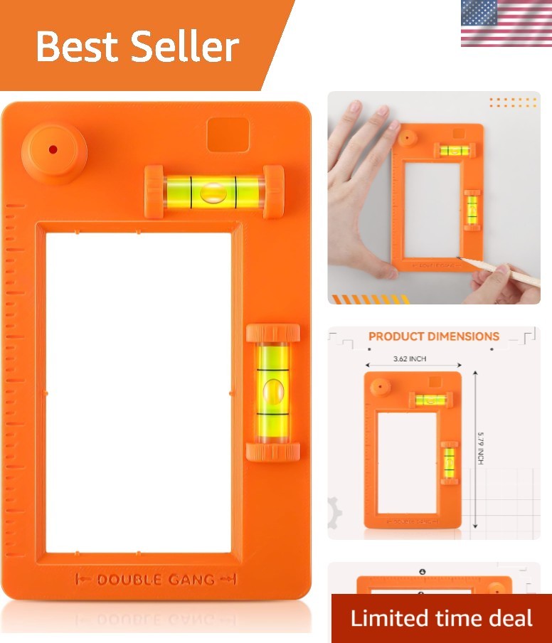 Professional Low Voltage Mounting Template for Precise Drywall Installations