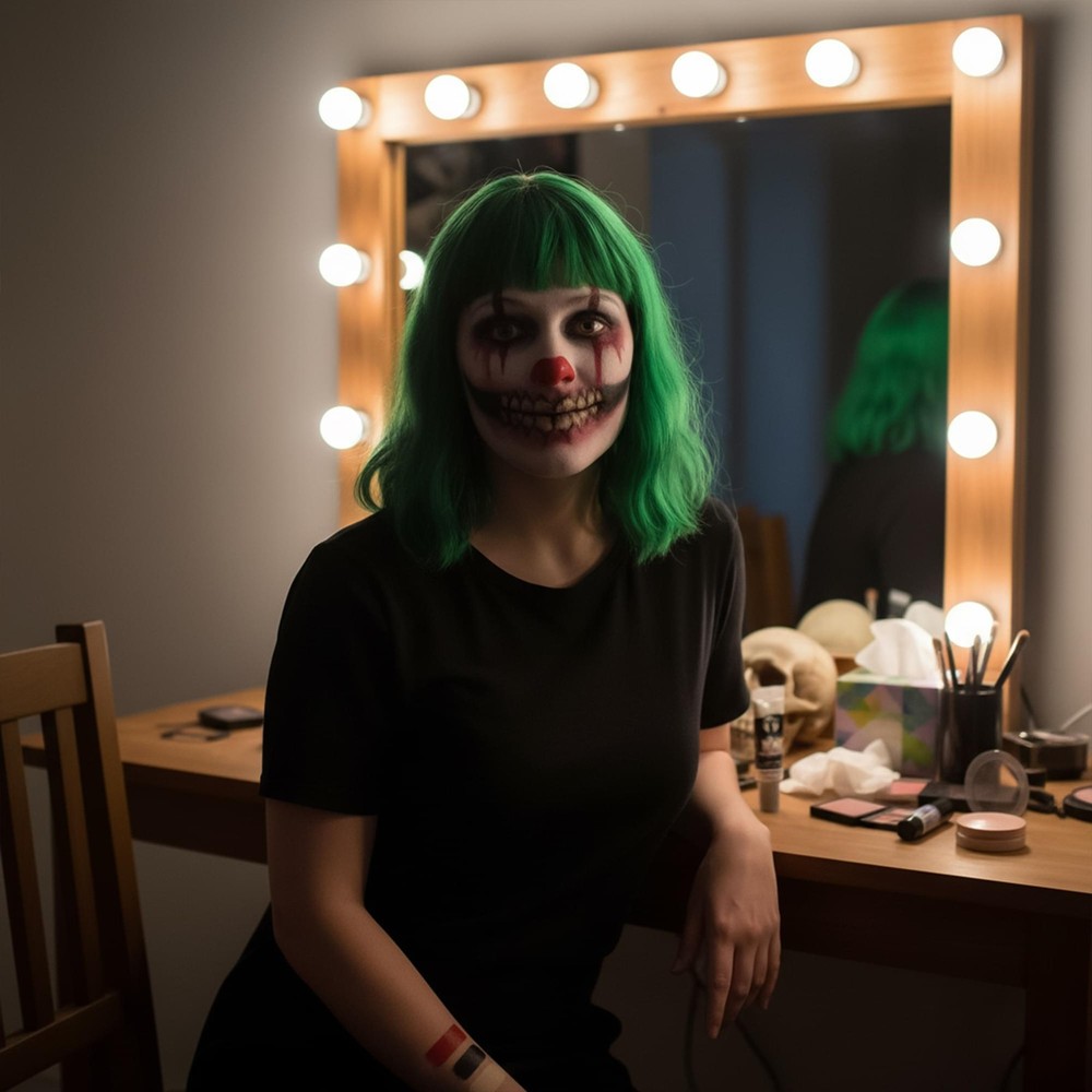 Evil Grin Fx Makeup Kit Costume Accessory