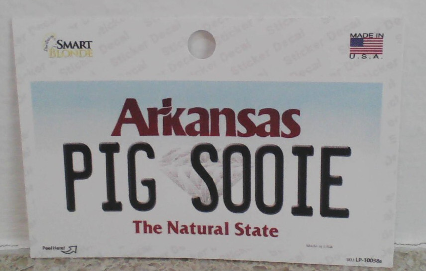 Pig Sooie Arkansas - 3"  Decal Sticker