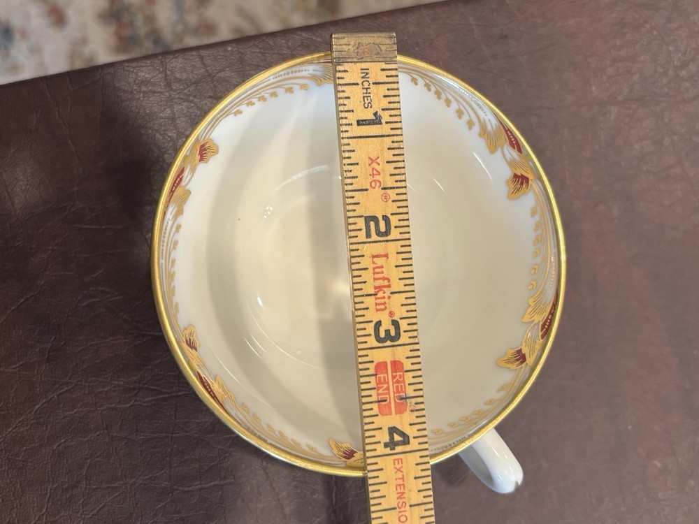 Lenox Essex Maroon 5-Piece Place Setting Dinnerware USA EUC