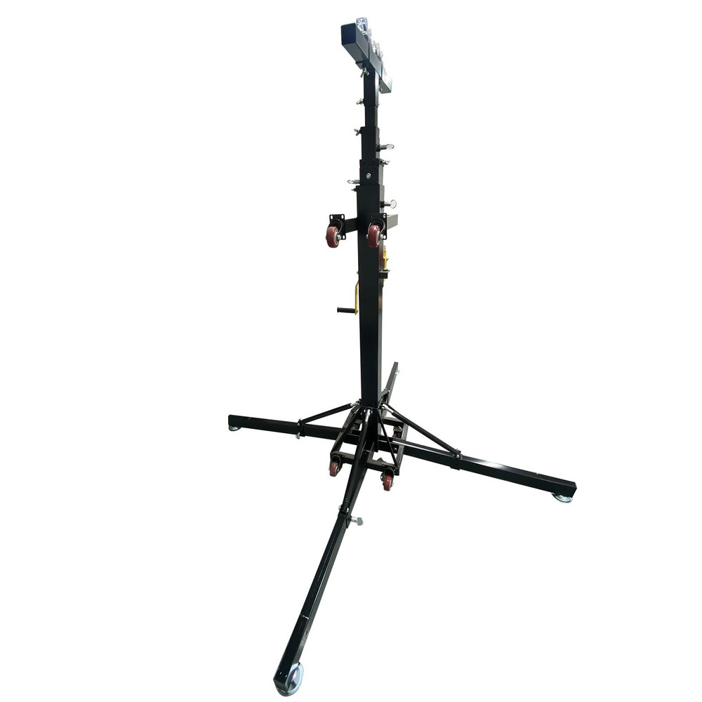 2Pcs Lighting Crank Stands Heavy Duty Stage Support Lighting Truss System