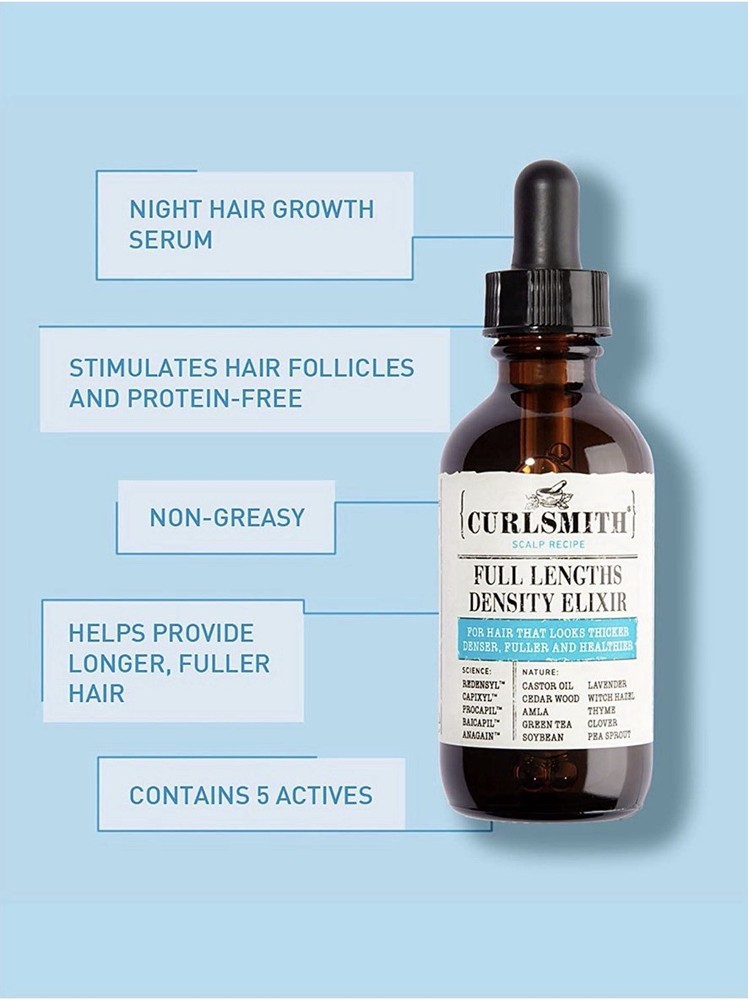 CURLSMITH - Full Lengths Density Elixir - 2 fl oz, NWOB, Sealed, Ships Free!