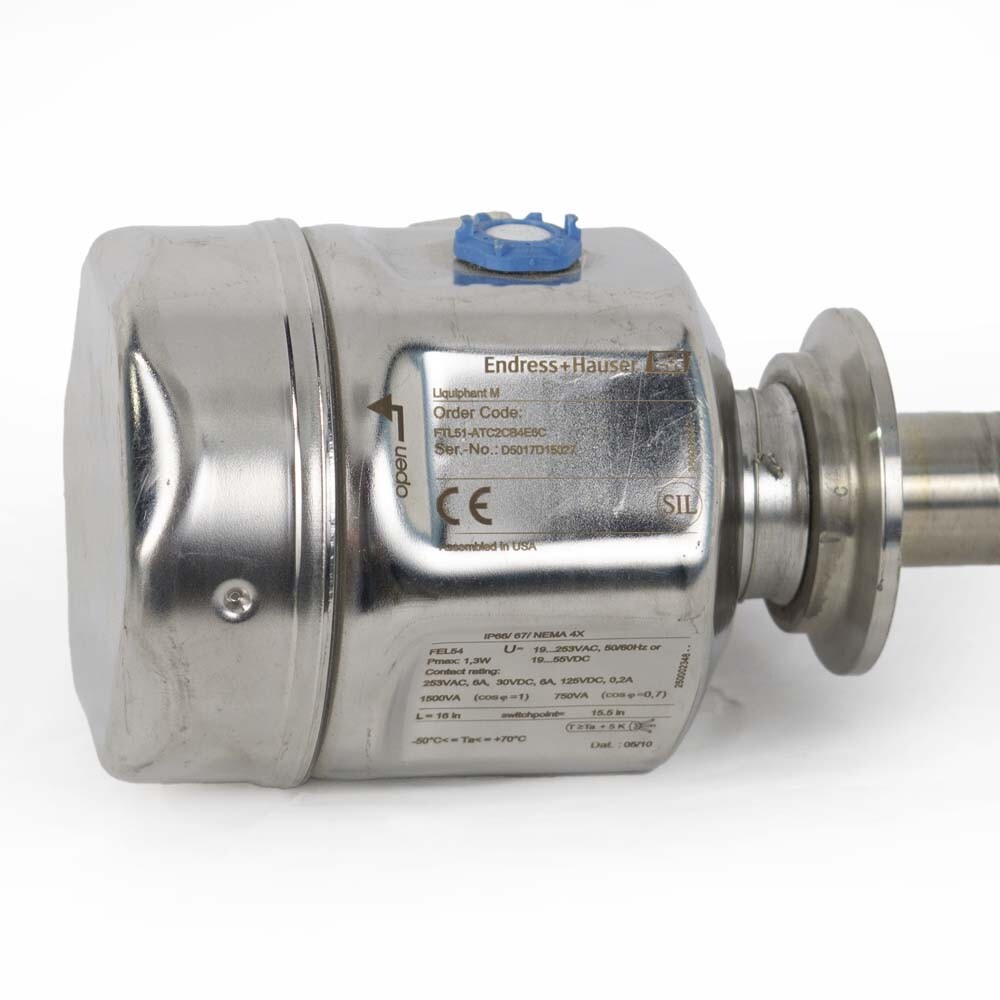 Endress Hauser Liquiphant M FTL51-ATC2CB4E6C Level Sensor 16 Inches