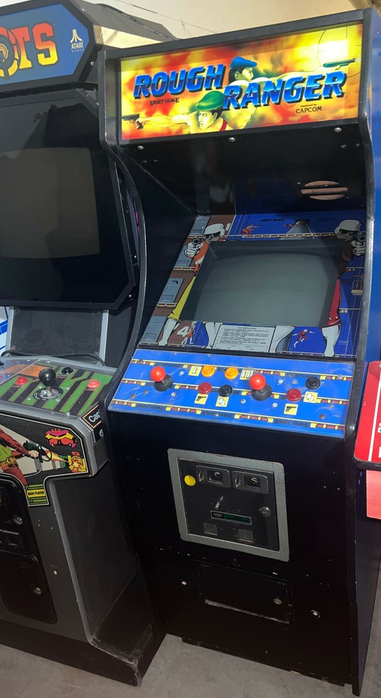 ROUGH RANGER ARCADE MACHINE by CAPCOM 1988 (Excellent Condition)