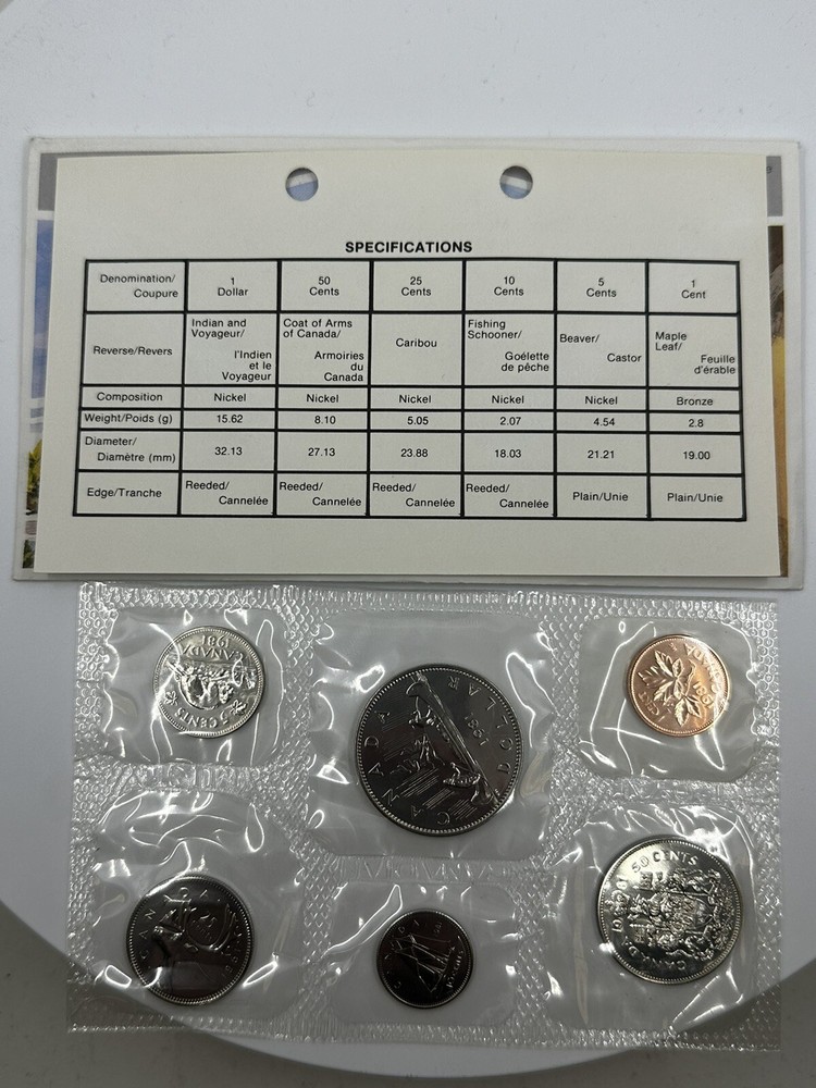 Canada 1981 Proof Like Uncirculated Coin Set