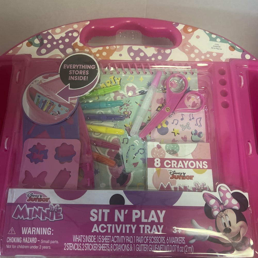 Minnie Sit And Play Activity Tray