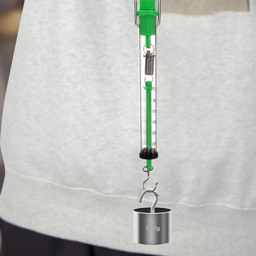 2 Pcs Spring Balance for Luggage Cylinder Dynamometer Force Hanging Scale