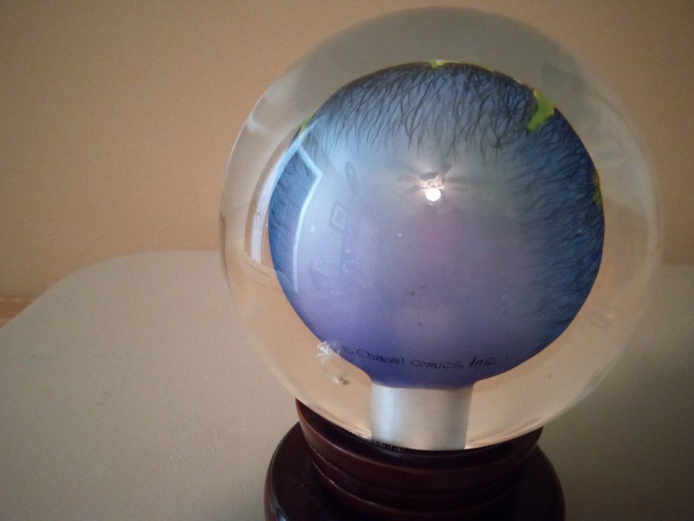 Chaos Comics Evil Ernie Painted Glass Orb