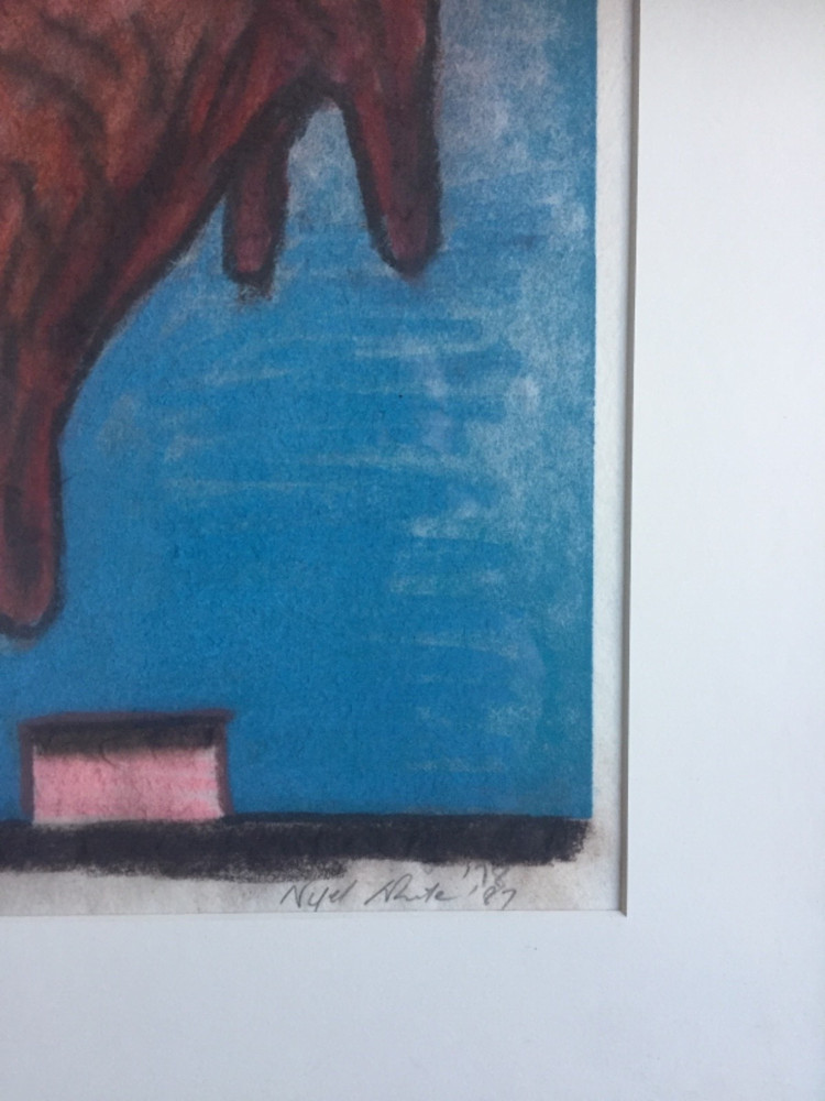 NIGEL WHITE (Australia 1958-) Original pastel drawing