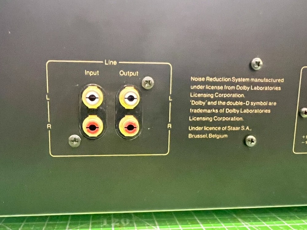 Nakamichi Dragon Auto-Reverse 3-Head Cassette Deck Serviced & Operational+Manual