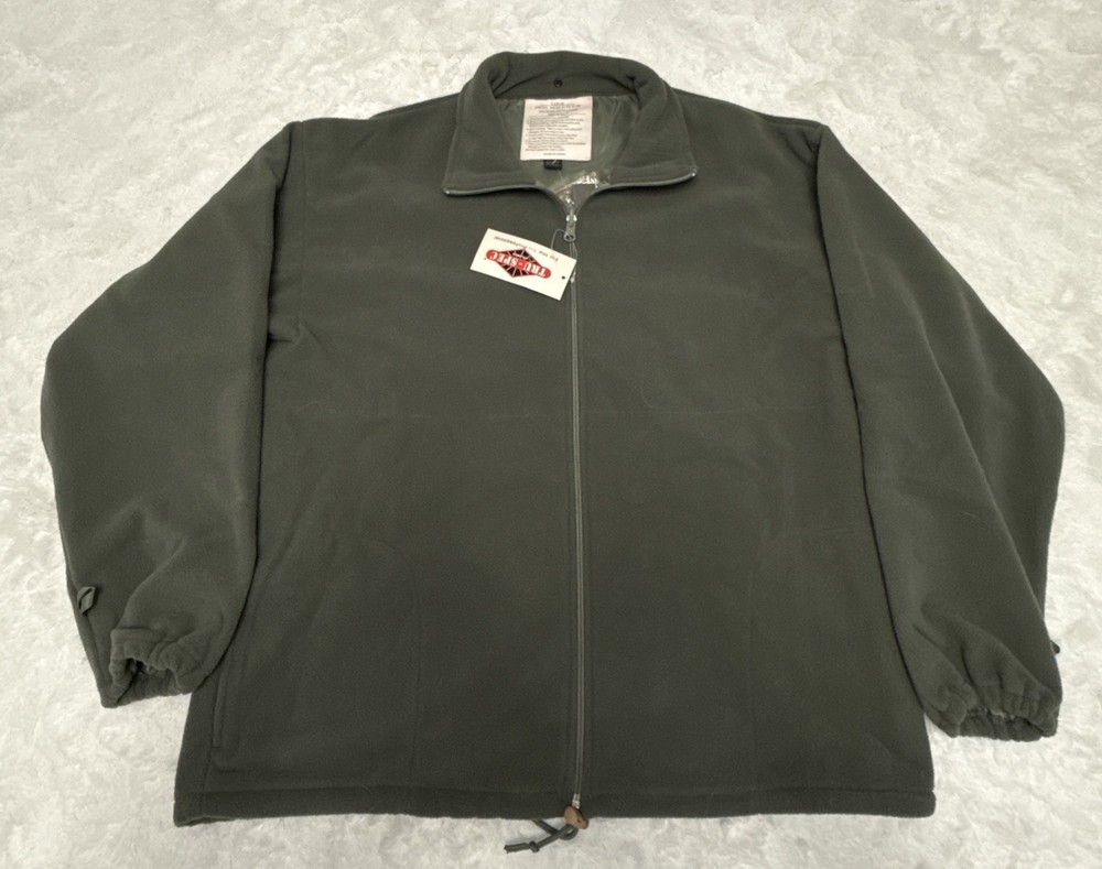 Tru-Spec Olive Drab Microfleece Jacket Liner New With Tags