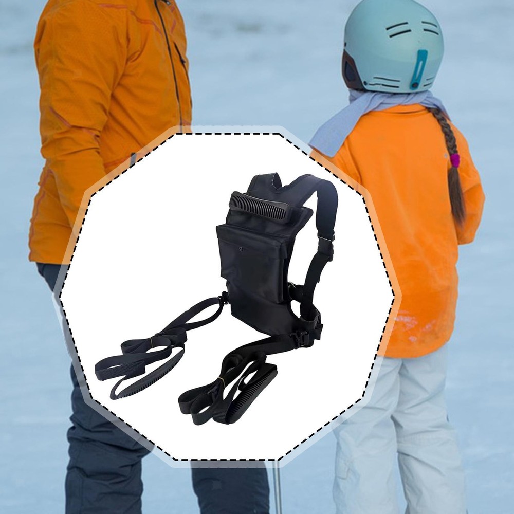 Kids Ski and Snowboard Harness Training Harness Teaching with Handle Ski Secure