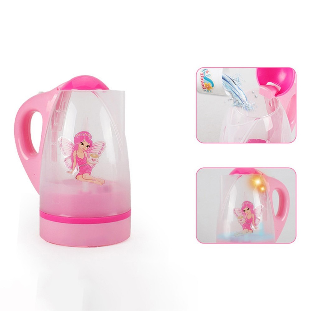 Quality Plastic Children Simulation Safe Light Mini Electric Kettle Small BEA