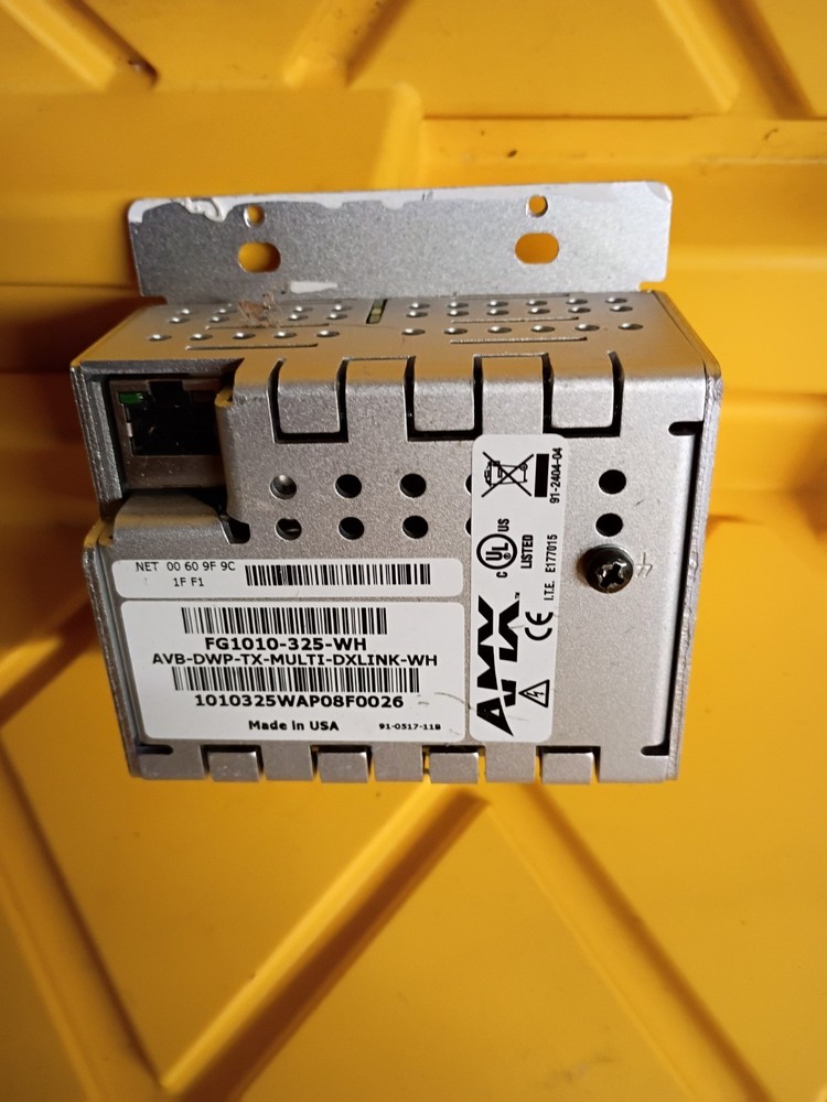 AMX FG1010-325-WH DXLink Multi-Format Transmitter. Removed From A Working System