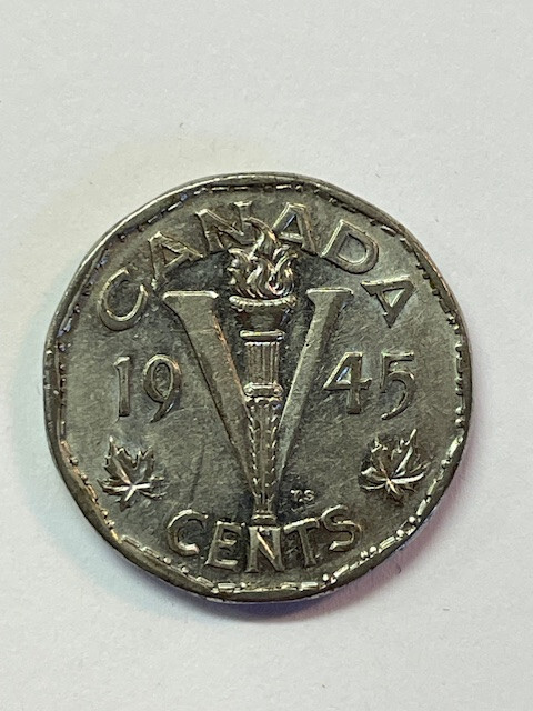 1945 Canadian Nickel