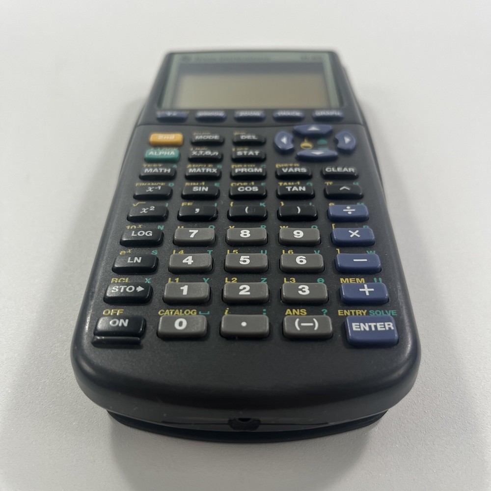 Texas Instruments TI-83 Graphing Calculator Black With Cover