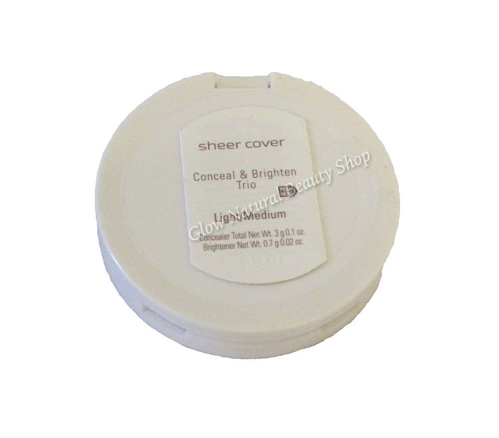 Sheer Cover Concealer Light Medium Conceal & Brighten Trio Light Medium 3.7 g