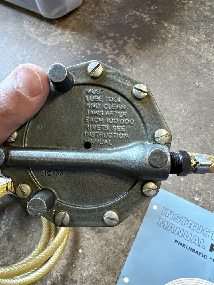 PRG 511 POP RIVETER RIVET TOOL GUN PRG 510 USM Corportation