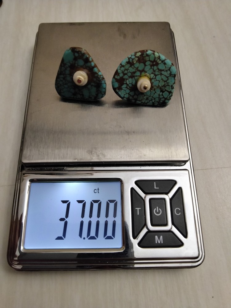 vintage pawn turquoise Earrings