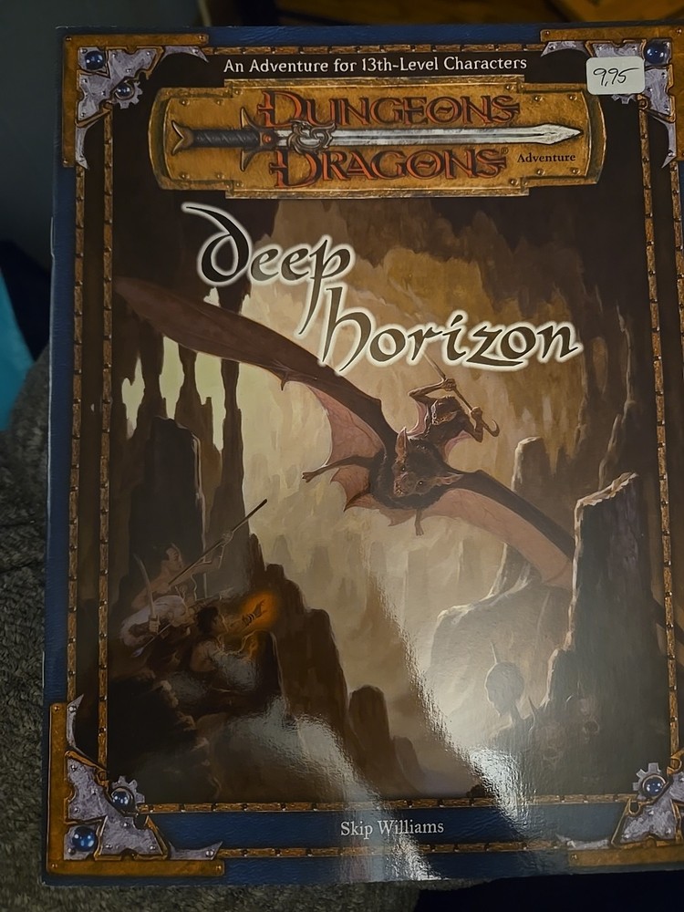 D&D 3rd Ed. c.2001 Deep Horizon Game Adventure Softcover Dungeons & Dragons