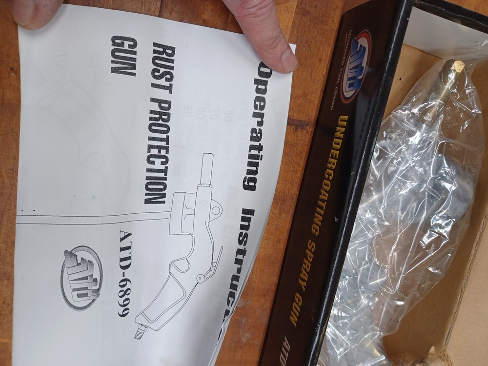undercoating spray gun kit