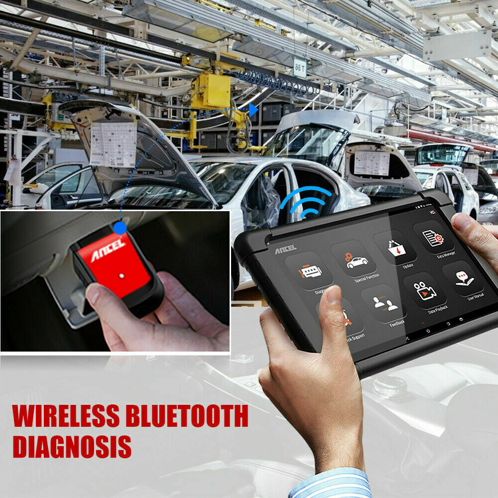 Car All System Bidirectional OBDII Scanner Diagnostic Scan Tool Code Reader ABS