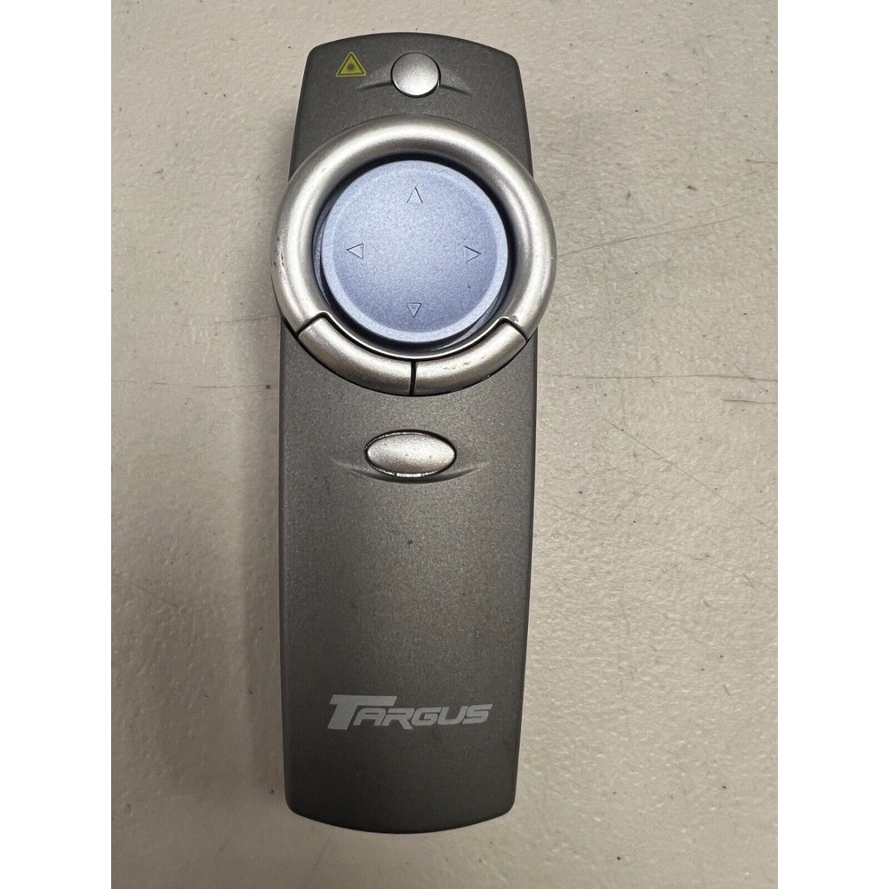 Targus PAUM30 Notebook Wireless Presenter Remote Control w/ Laser Pointer Gray