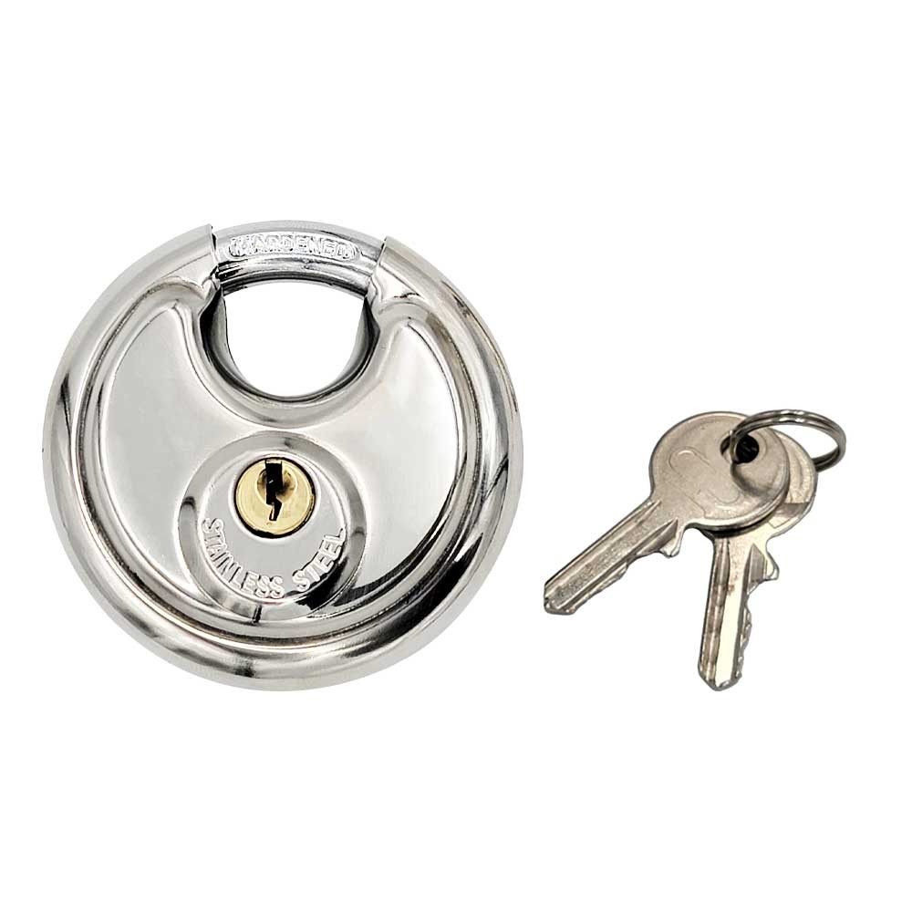 ECS HARDWARE Replacement for Discus Padlock 70mm - Stainless Steel