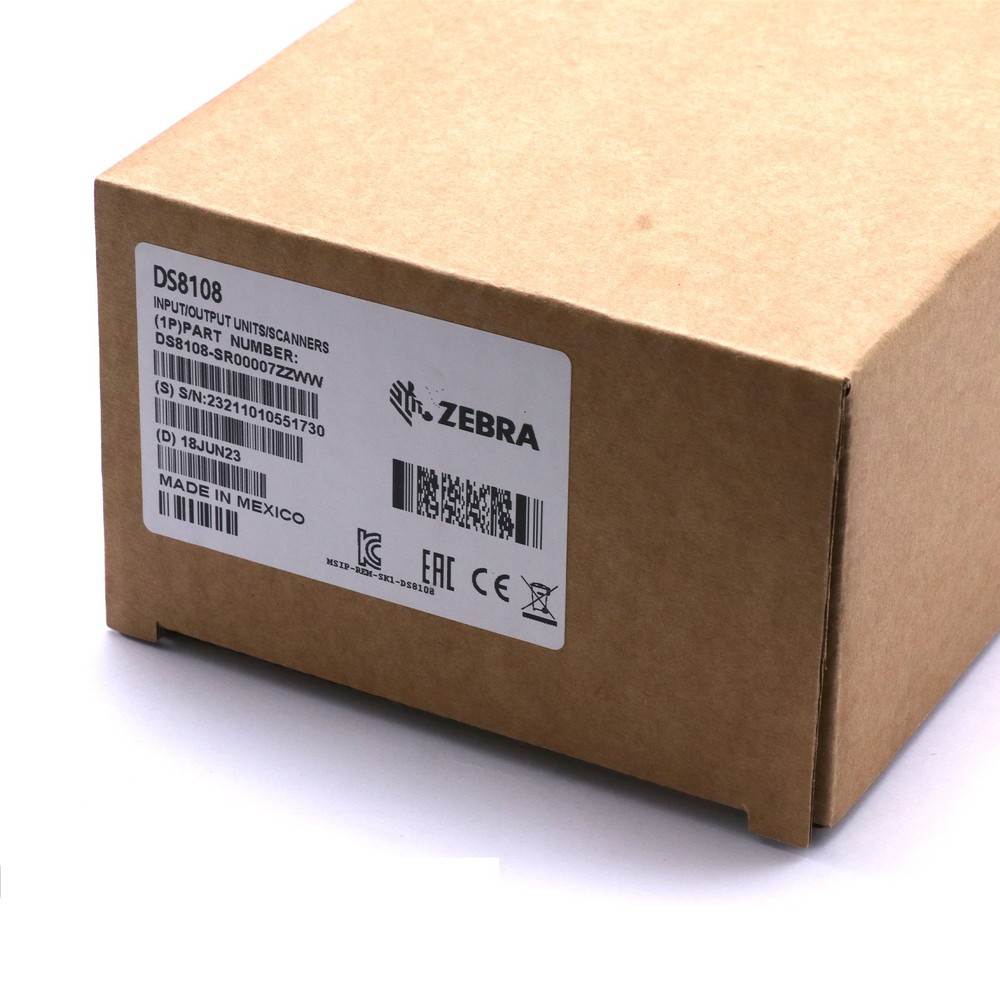 New Zebra DS8108-SR00007ZZWW USB Corded Handheld Barcode Scanner 1D 2D USB Cable